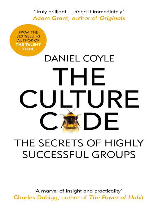 Title details for The Culture Code by Daniel Coyle - Available